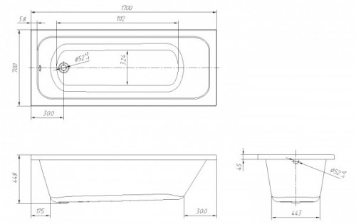 Volle Altea 170x70