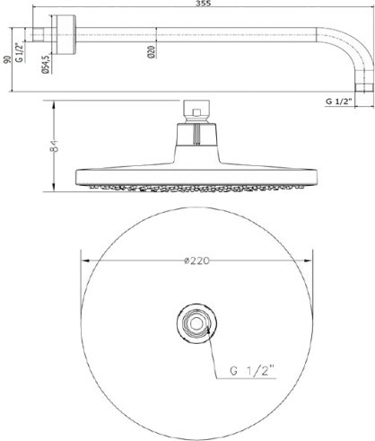 Genebre Ge2 02GE2-SHOWERSET