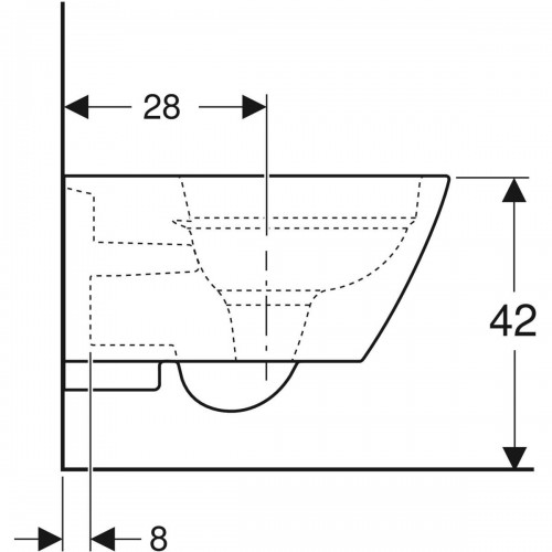 Geberit Smyle Square 500208011