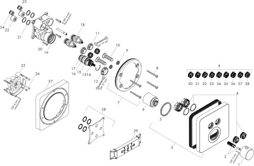 Axor Shower Select 36707000