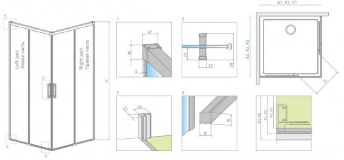 Radaway Idea KDD 100Lx100R