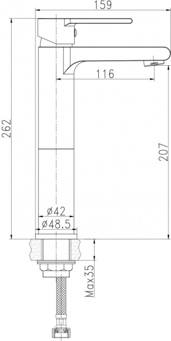 Cersanit Brasko A63024