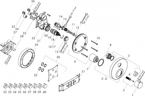 Hansgrohe ShowerSelect S 15744000