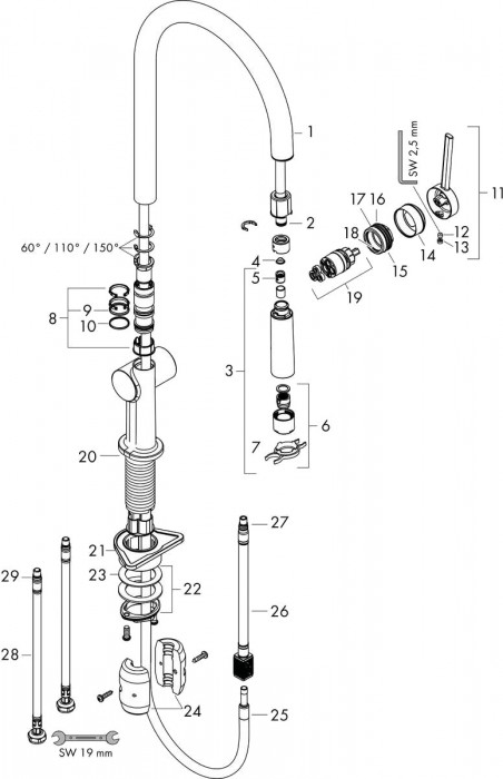 Hansgrohe Talis M54 72842000