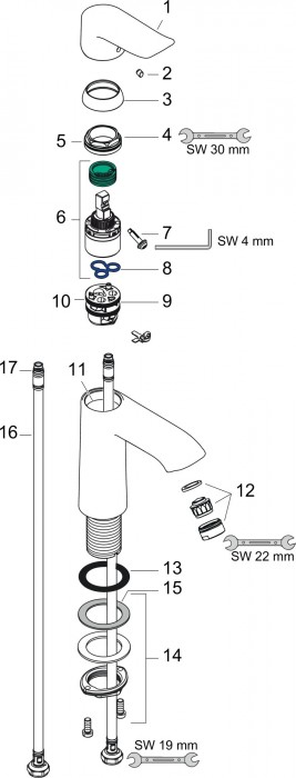 Hansgrohe Metris 31204000