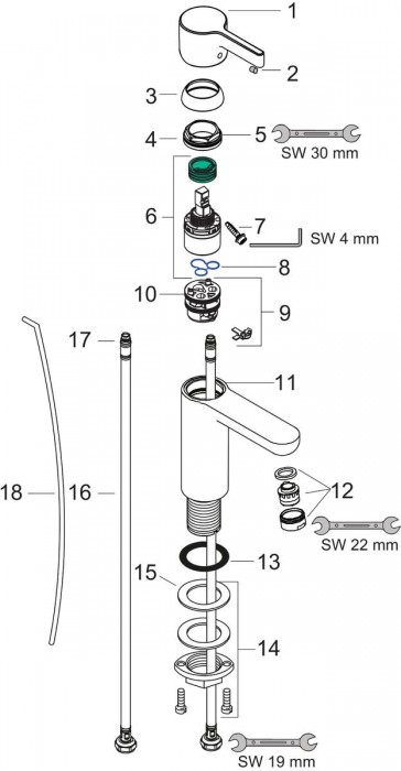 Hansgrohe Metris S 31063000