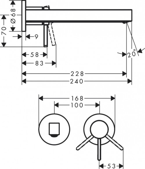 Hansgrohe Finoris 76050000