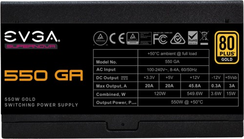 EVGA 550 GA