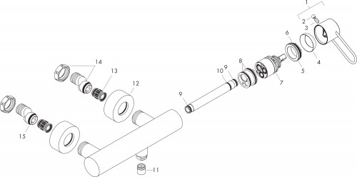 Axor Uno 38621000