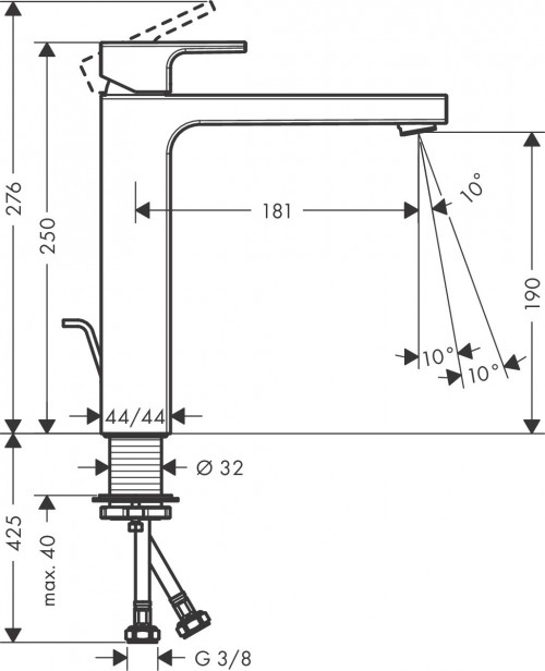 Hansgrohe Vernis Shape 71562000