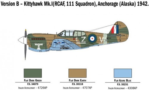 ITALERI P-40 E/K Kittyhawk (1:48)