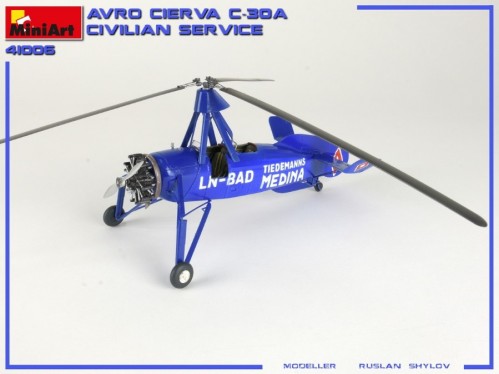 MiniArt Avro Cierva C.30A Civilian Service (1:35)