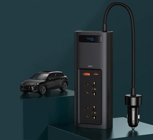 BASEUS In-Car Inverter 150W CN/EU