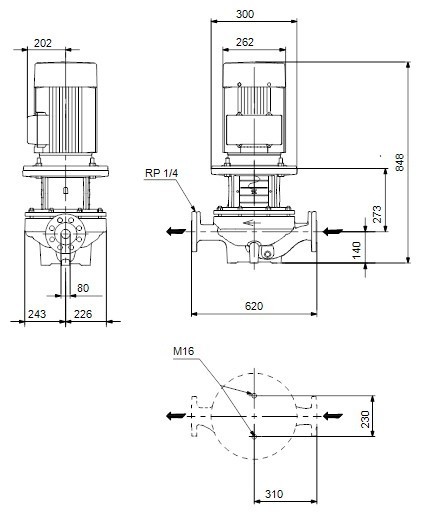 Grundfos TP 80-270/4