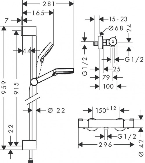 Hansgrohe Crometta Vario 27813400