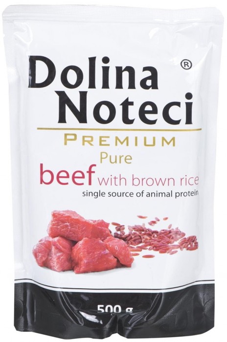 Dolina Noteci Premium Pure Beef with Brown Rice 0.5 kg