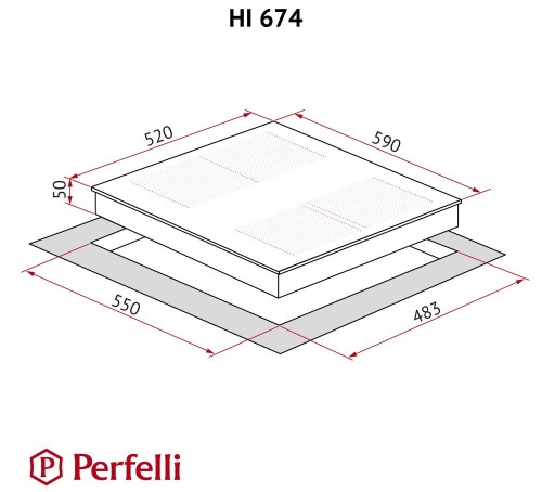 Perfelli HI 674 BL