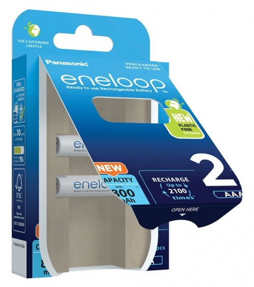 Panasonic Eneloop 2xAAA 800 mAh