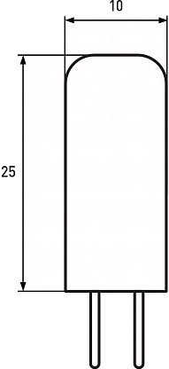 Eurolamp LED 2W 4000K G4 12V