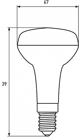 Eurolamp LED EKO R39 5W 3000K E14