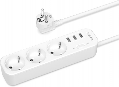 RZTK Power Strip 3+3 USB-A