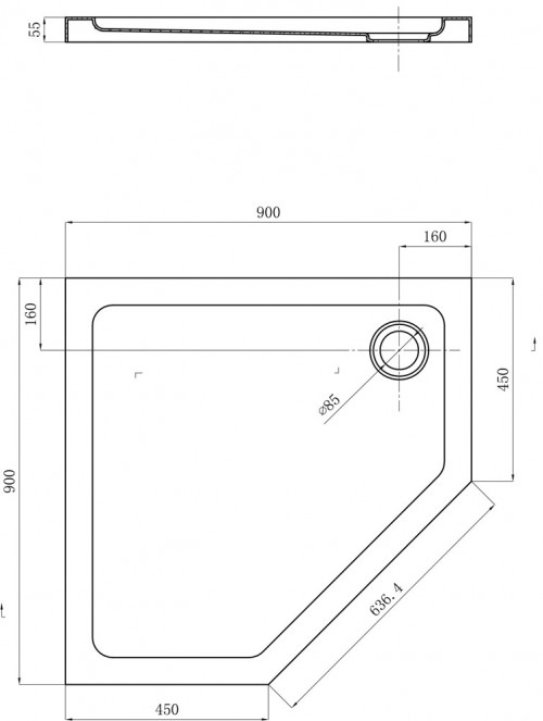 Devit Comfort 90x90 FTR0123