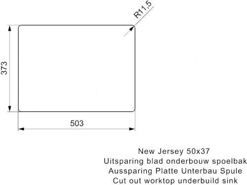 Reginox New Jersey 50x37 R32992