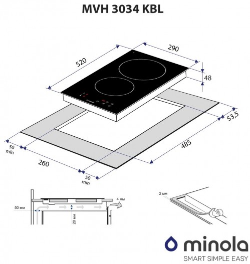 Minola MVH 3034 KBL