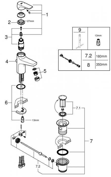 Grohe Start Flow 23809000