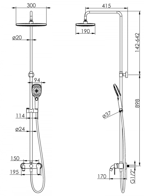 Imprese Bila Desne T-10304SQ