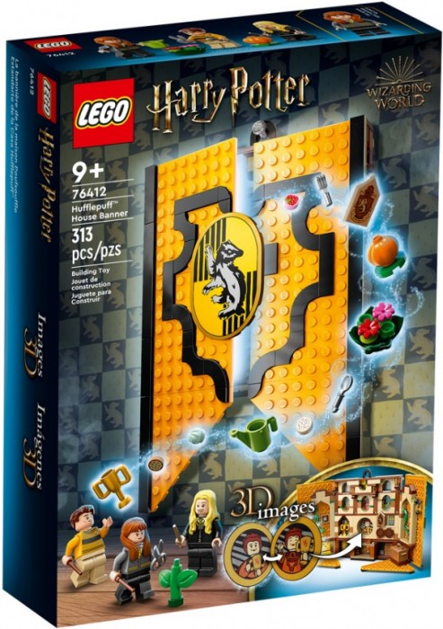 Lego Hufflepuff House Banner 76412