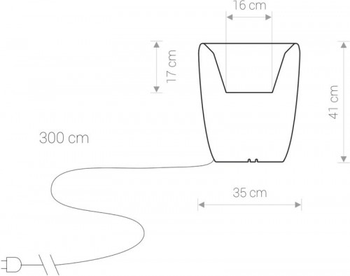 Nowodvorski Flowerpot S 9711