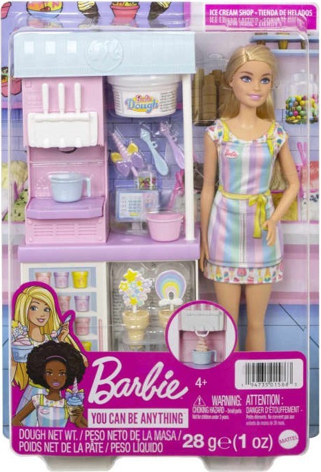 Barbie Ice Cream Shop Playset HCN46