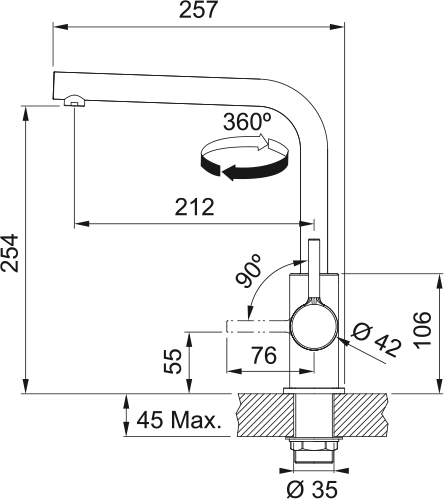 Franke Lina L 115.0693.230