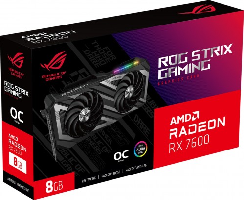 Asus Radeon RX 7600 ROG Strix OC