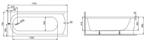 Primera Classic 170x70