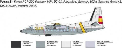 ITALERI Fokker F-27 Maritime Patrol (1:72)