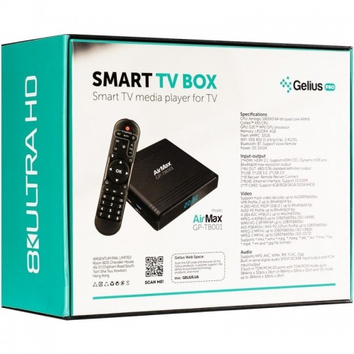 Gelius Pro Smart TV Box AirMax 4/32