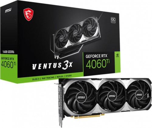 MSI GeForce RTX 4060 Ti VENTUS 3X 16G OC