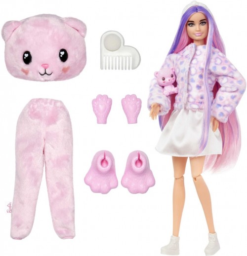 Barbie Cutie Reveal Teddy Bear HKR04