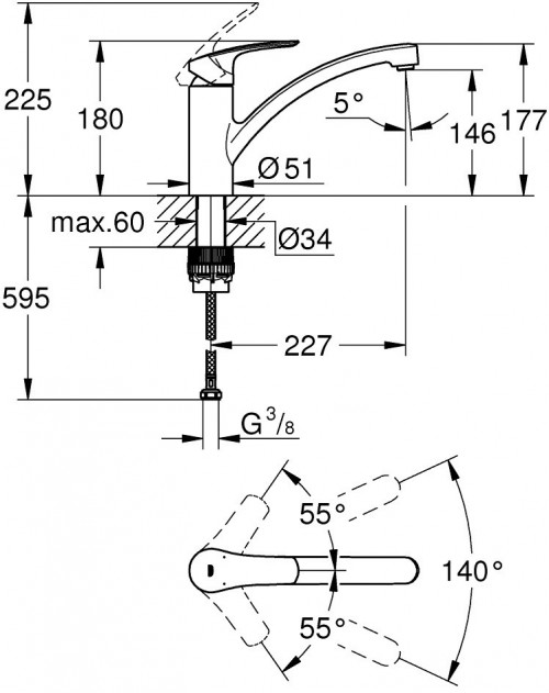 Grohe Eurosmart 31565SD1