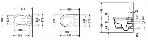 Duravit ME by Starck / SensoWash 2510092000