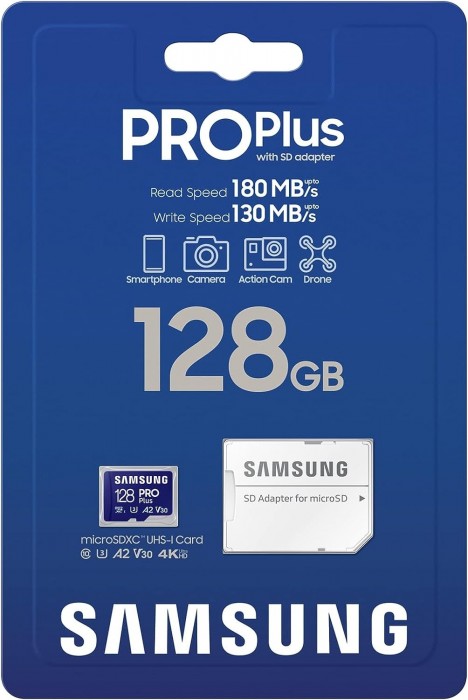 Samsung PRO Plus microSDXC 2023 128Gb