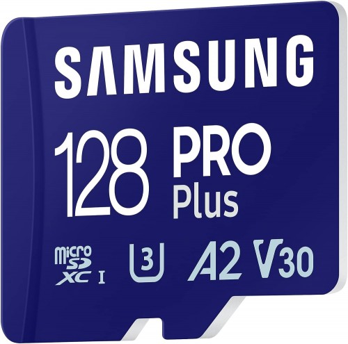 Samsung PRO Plus microSDXC + Reader 2023 128Gb