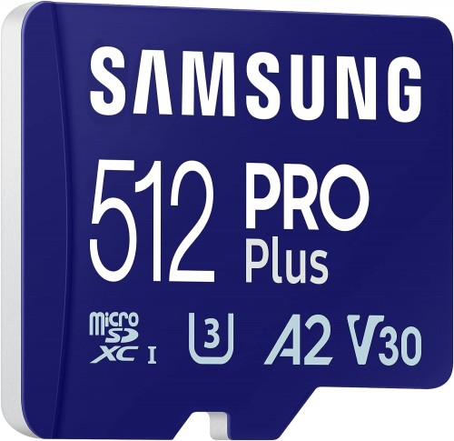 Samsung PRO Plus microSDXC + Reader 2023 512Gb