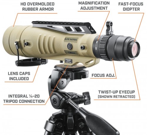 Bushnell LMSS2 8-40x60 Elite Tactical FFP H322