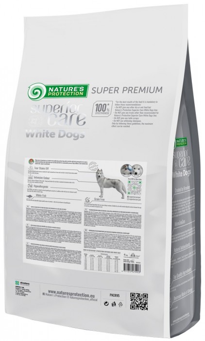 Natures Protection White Dogs Grain Free All Life Stages 4 k