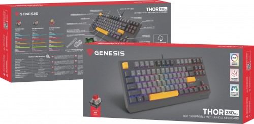 Genesis Thor 230 TKL Brown Switch