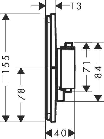 Hansgrohe ShowerSelect Comfort Q 15583000