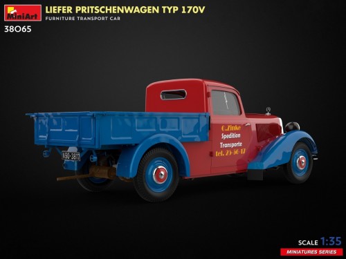 MiniArt Liefer Pritschenwagen Typ 170V. Furniture Transport